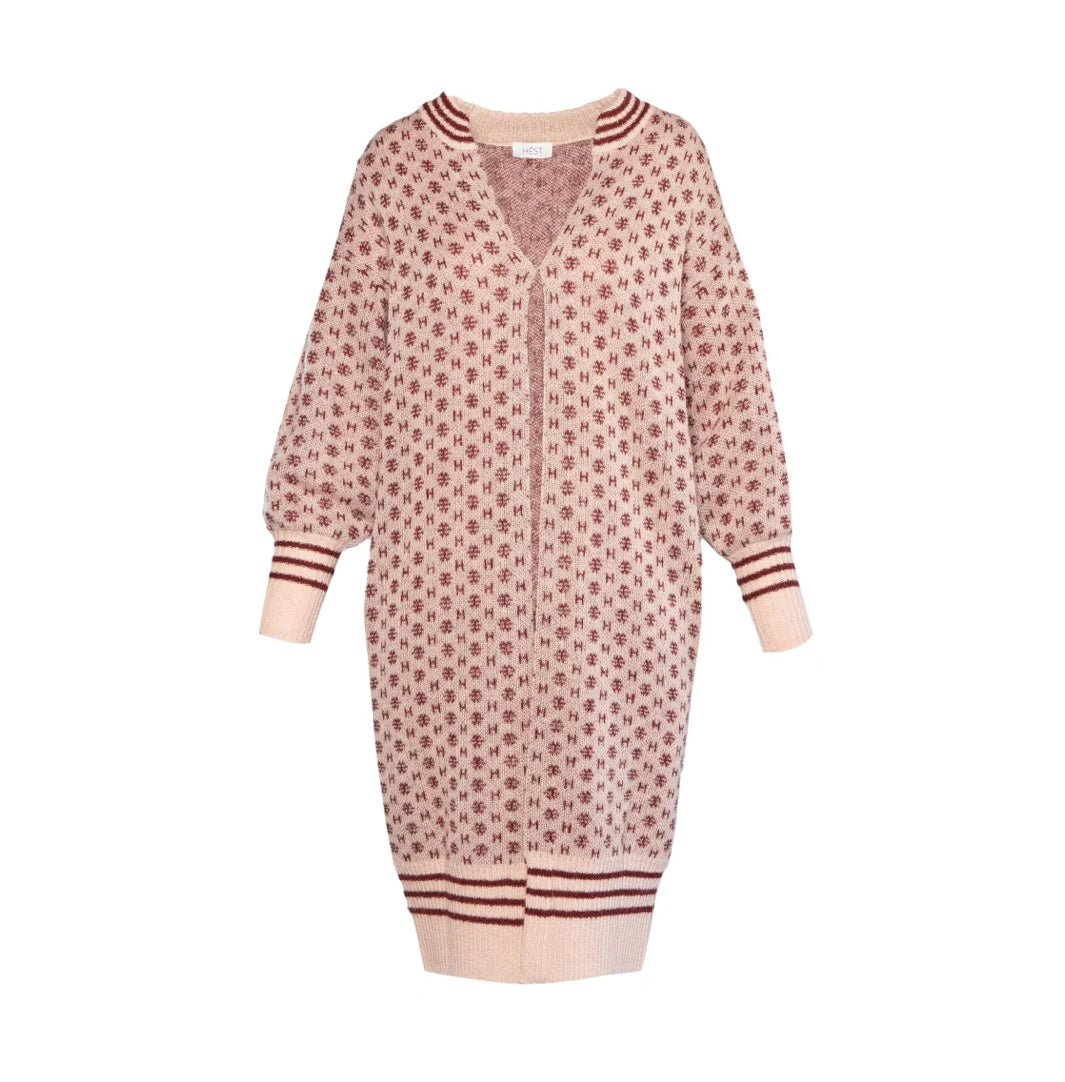 LOGO Long Cardigan