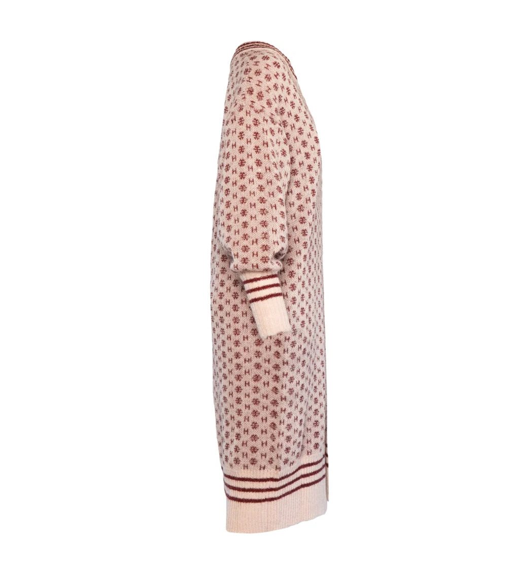 LOGO Long Cardigan