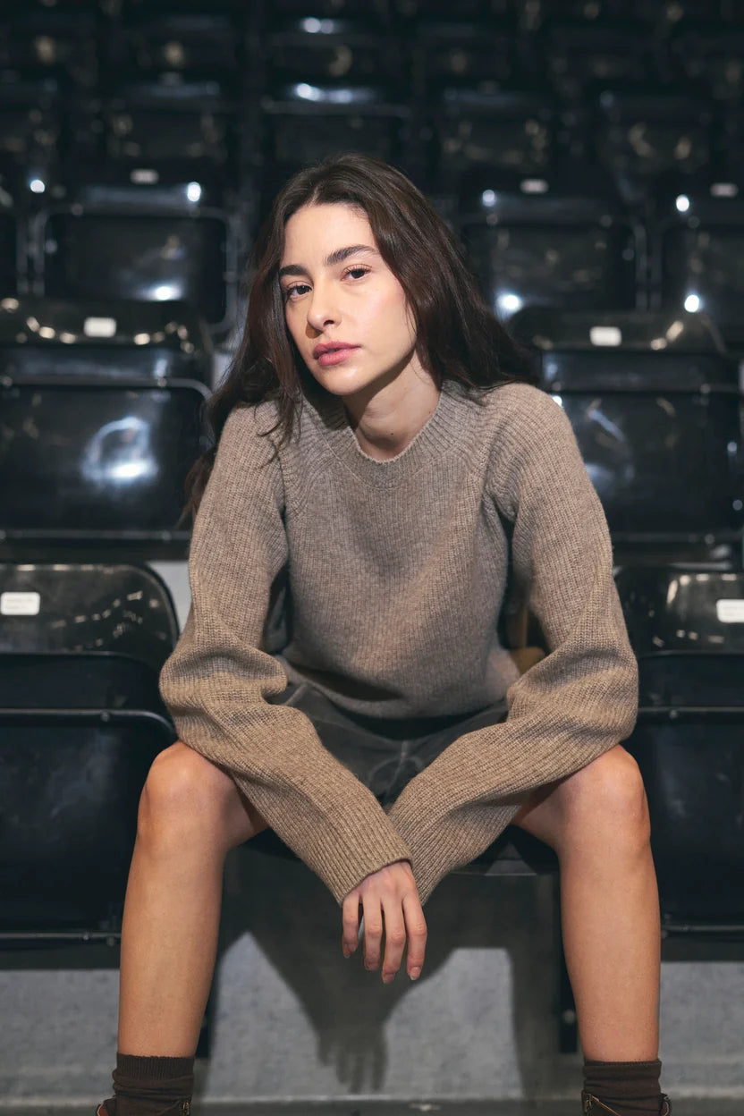 HUMBLE - PILHBS Pullover - Beige Melange