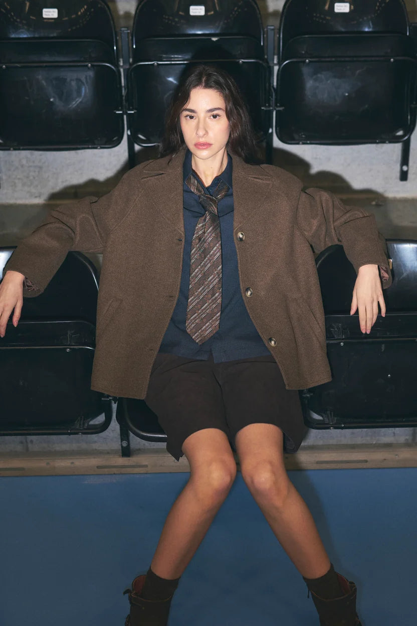 HUMBLE - PenelopeHBS Shorts - Deep brown