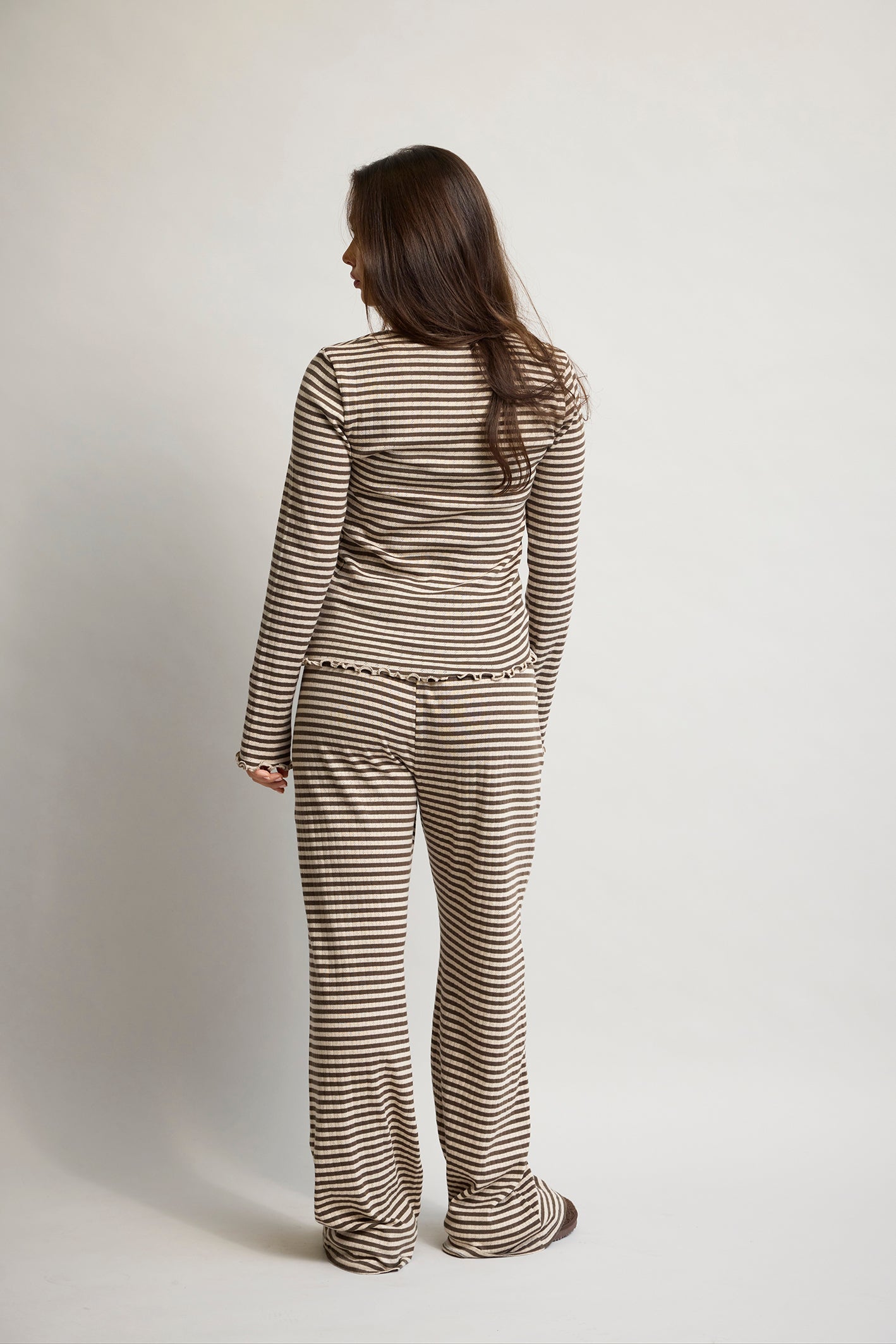 KOPENHAKEN - Soft LS stripe - Slate Black