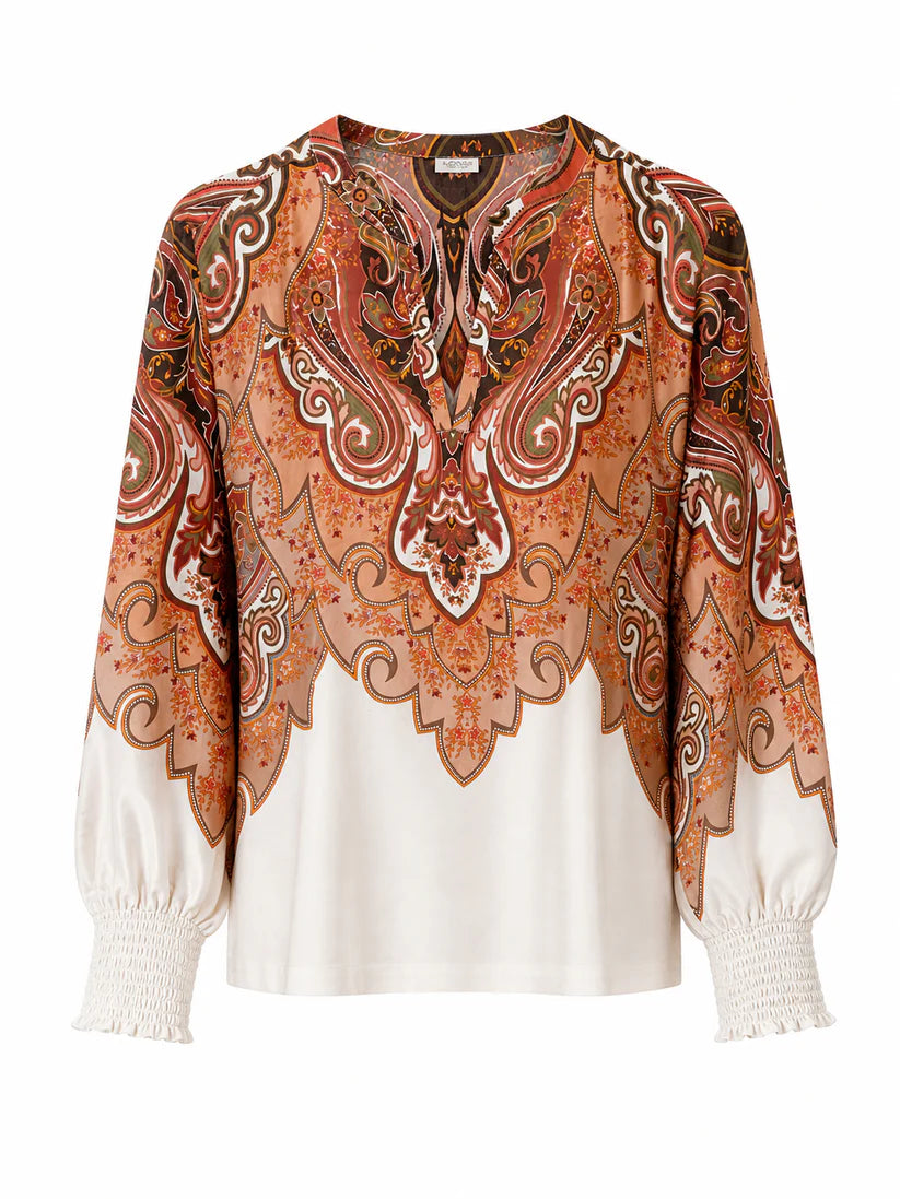 HUMBLE - KLAUDIAAG Blouse - Off-white combi