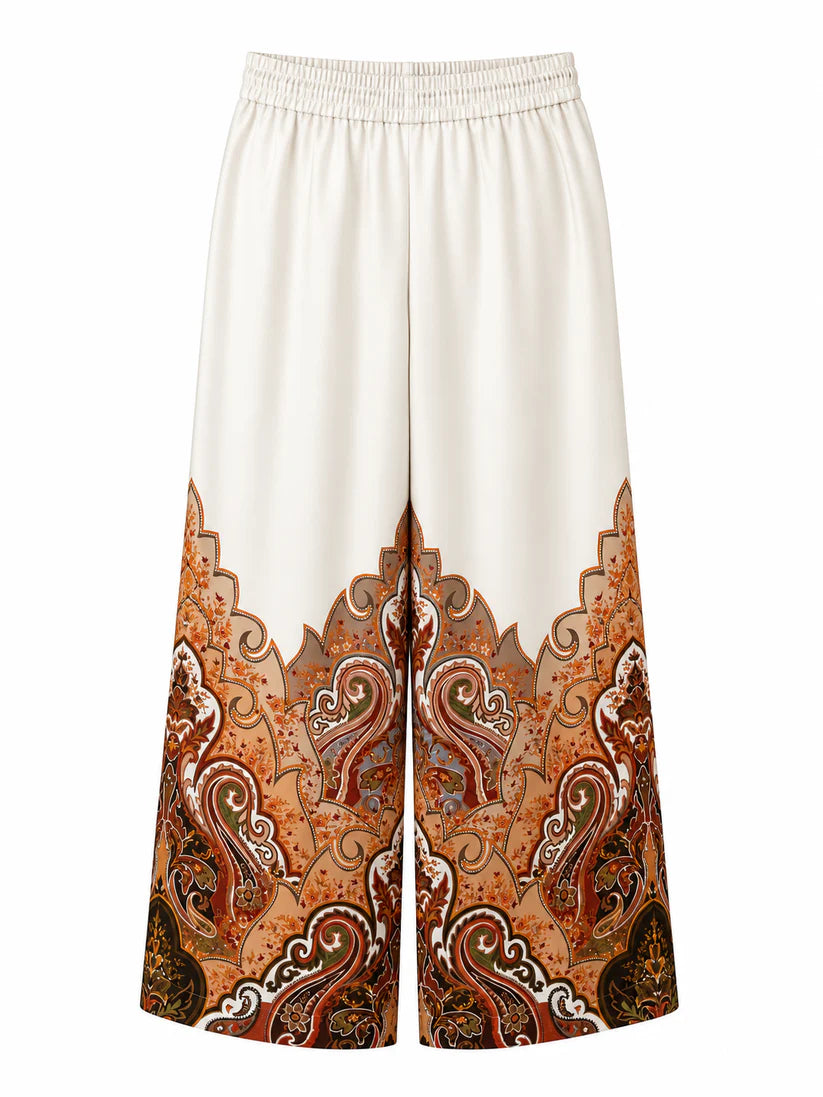 HUMBLE - KLAUDIAAG Pants - Off-white combi