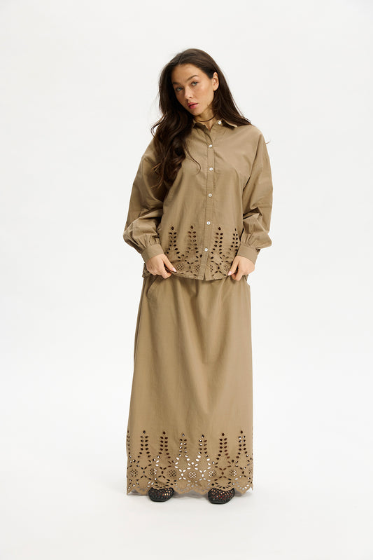 KOPENHAKEN - Shanghai Skirt - Fungi