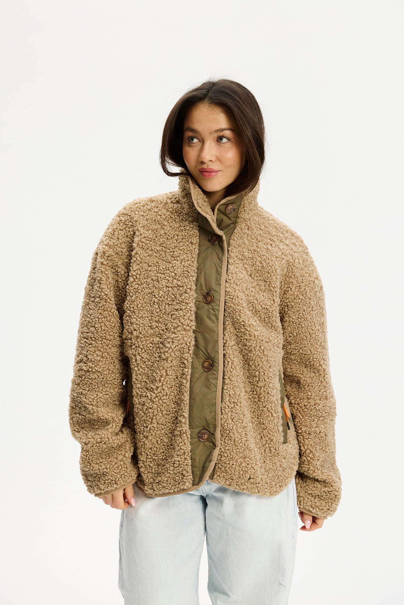 KOPENHAKEN - Hanoi short jacket - Savannah Tan