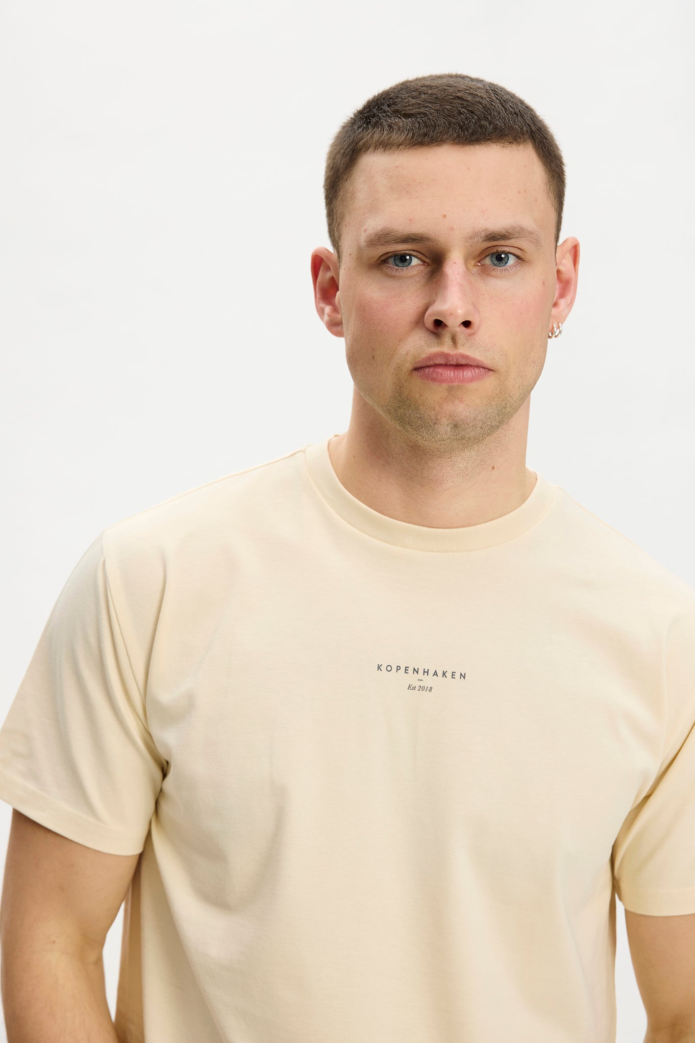 KOPENHAKEN - Arctic Man T-Shirt - Ecru