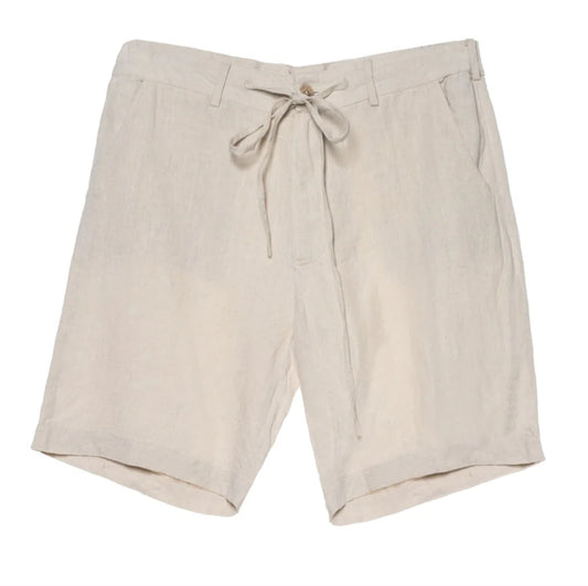 Mark Linen Shorts Beige