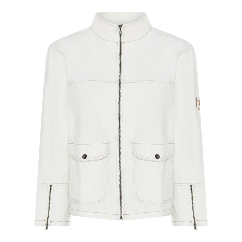 HUMBLE - NATANAHBS Jacket - Off White combi