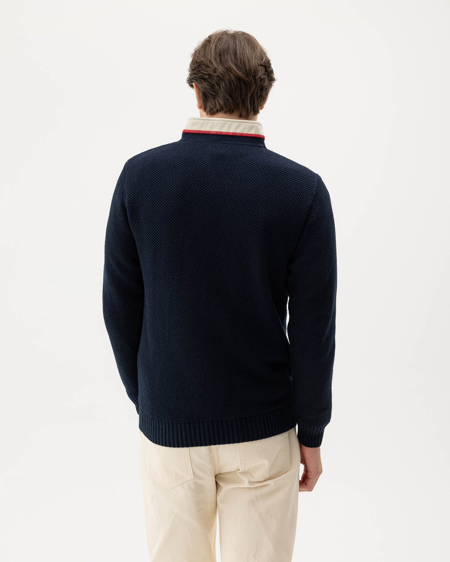 HOLEBROOK - Classic Windproof Zip - Navy