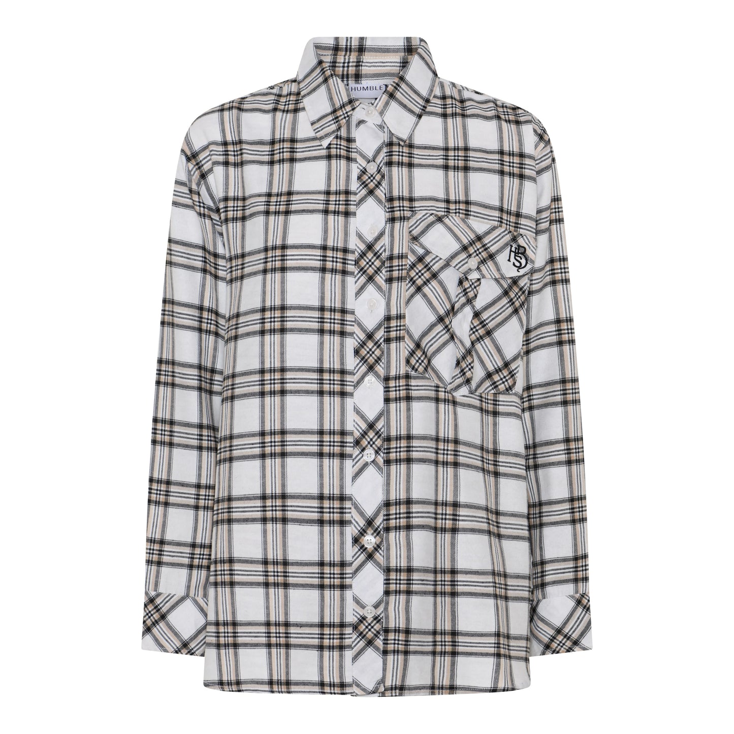HUMBLE - OlivieHBS Shirt - Off white combi