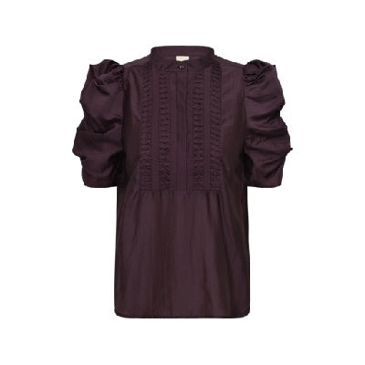 AnnSofiGO Lull Blouse - Plum