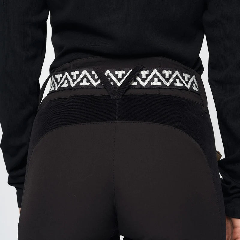 EMILIE VOE NERENG - Krokskogen, belt - Black