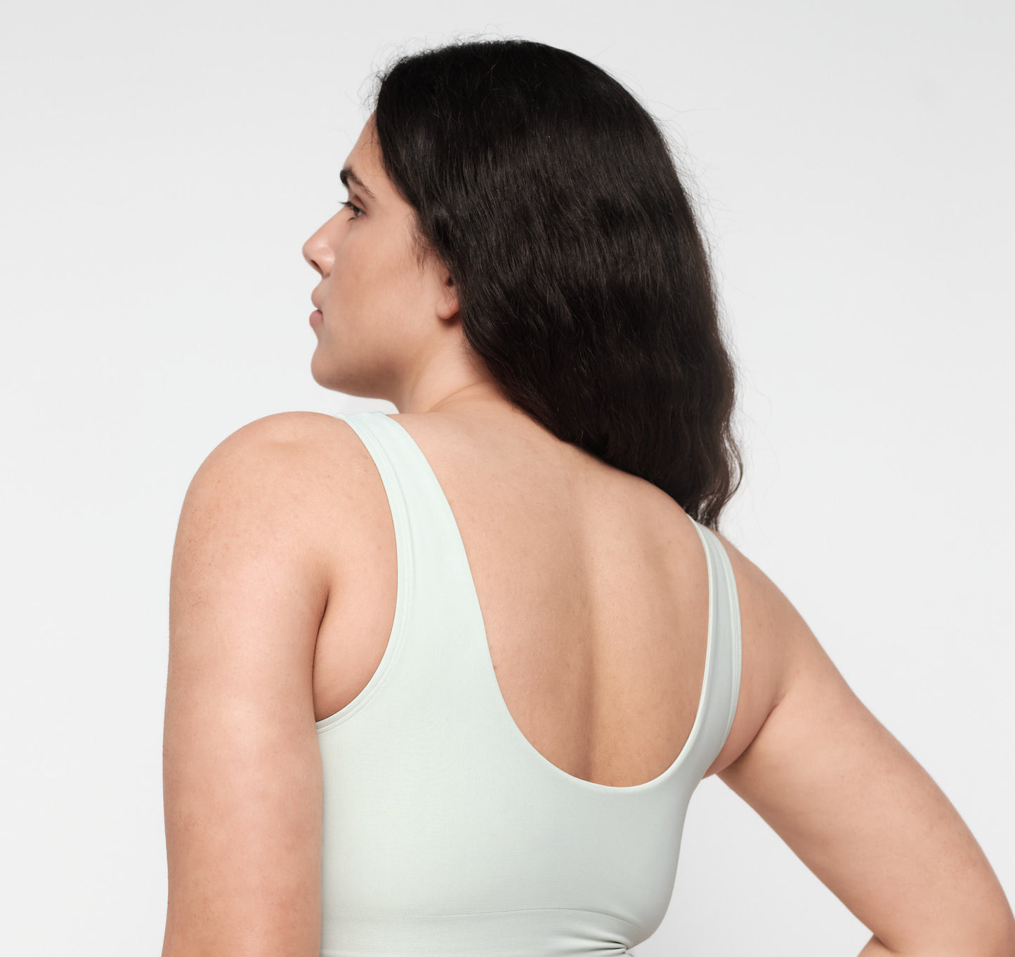 Organic Basics - Smooth Bralette - Light Jade