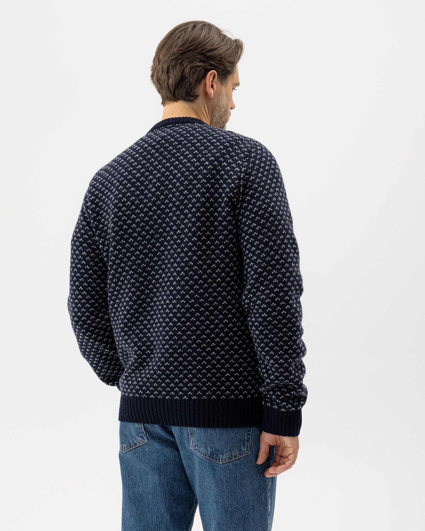 HOLEBROOK - Torsten Crew - Navy/Marble Grey