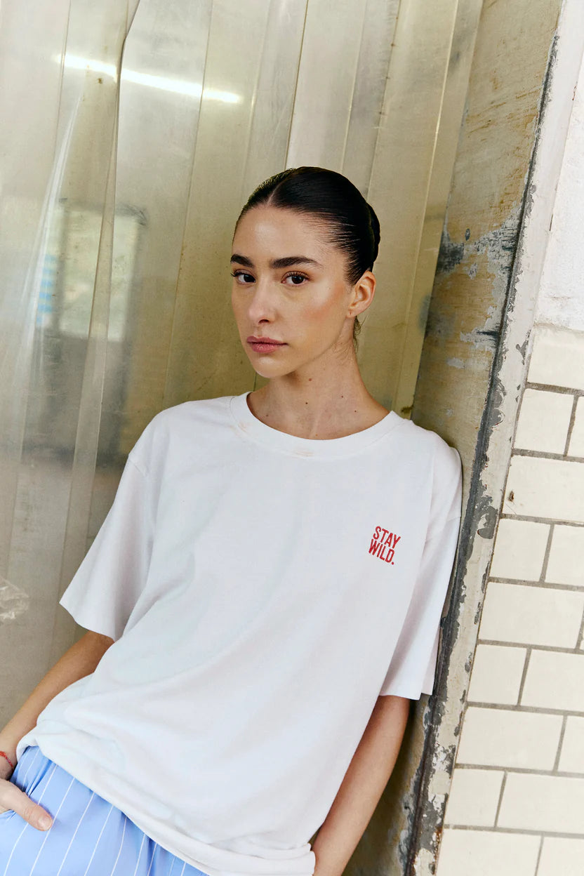 HUMBLE - OONAHBS TEE - White combi