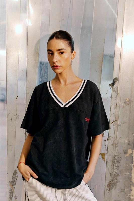 HUMBLE - OliseHBS Tee - Black wash