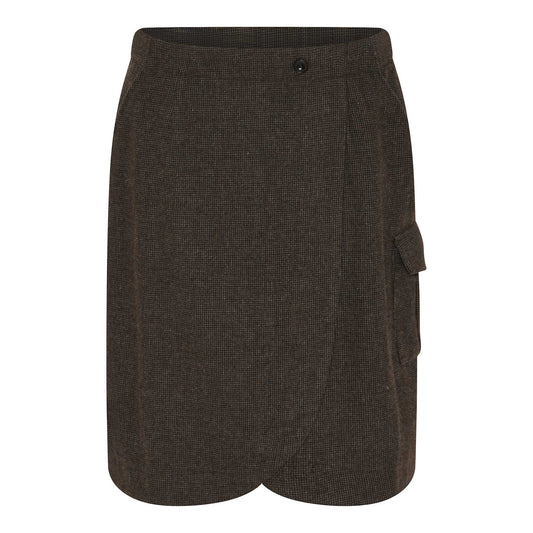 HUMBLE - MargotHBS Skirt - Brown combi - 36, 38, 40, 42