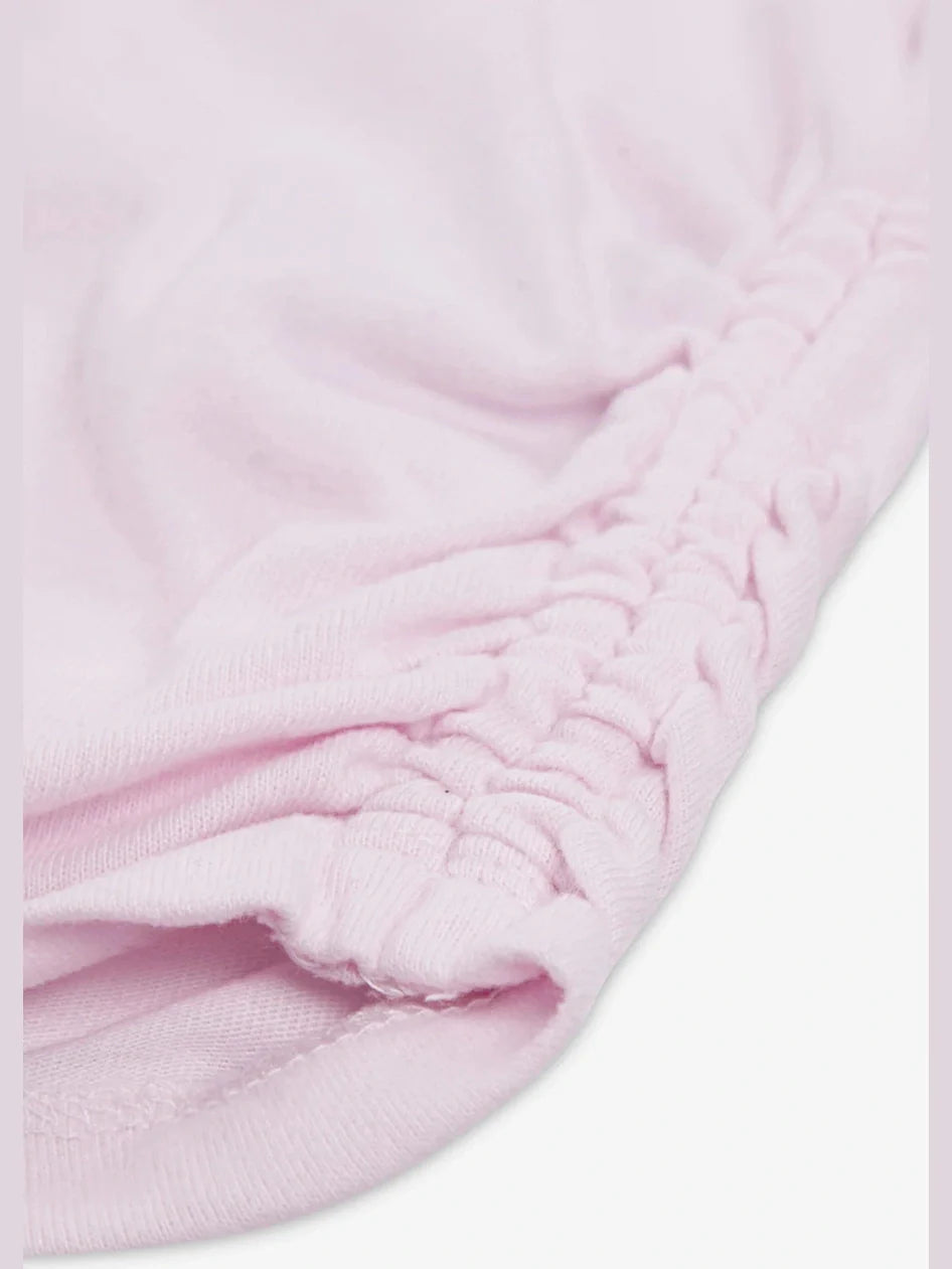 Abercrombie & Fitch - ANF 1892 Ruched Tee - Cradle Pink