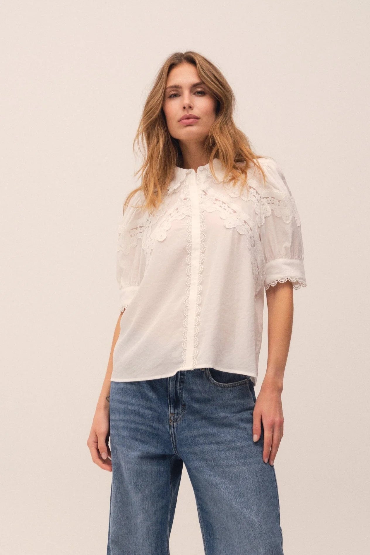 GOSSIA - CornaGO Shirt - Off-white