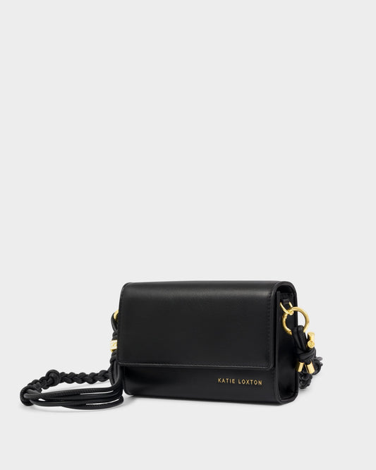 ARDEN Braided mini bag - Black
