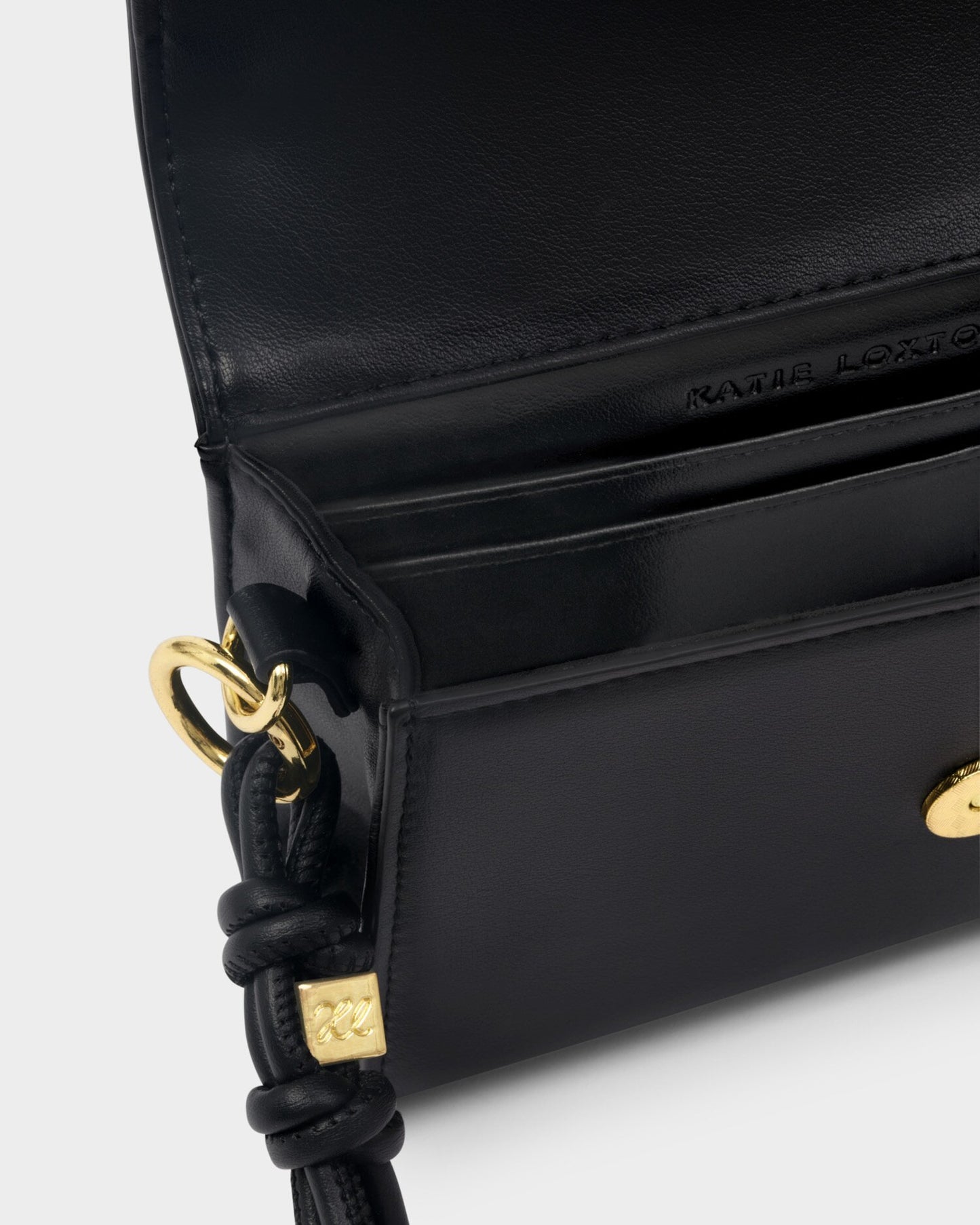 ARDEN Braided mini bag - Black