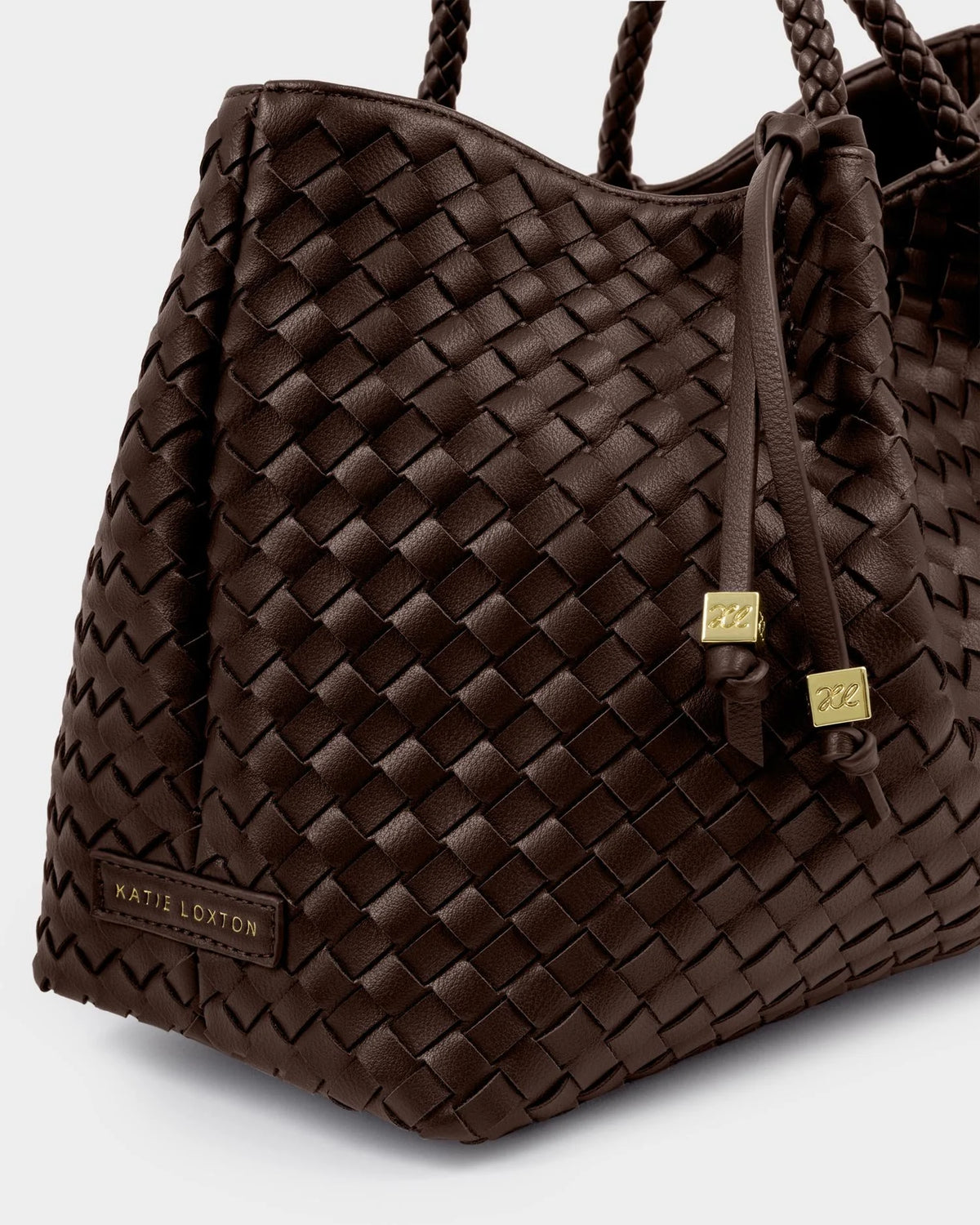 KATIE LOXTON - NOVA SMALL SHOULDER TOTE BAG - Chocolate (22,5 x 36 x 14)