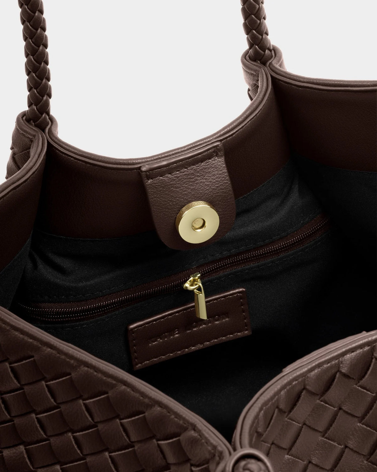 KATIE LOXTON - NOVA SMALL SHOULDER TOTE BAG - Chocolate (22,5 x 36 x 14)