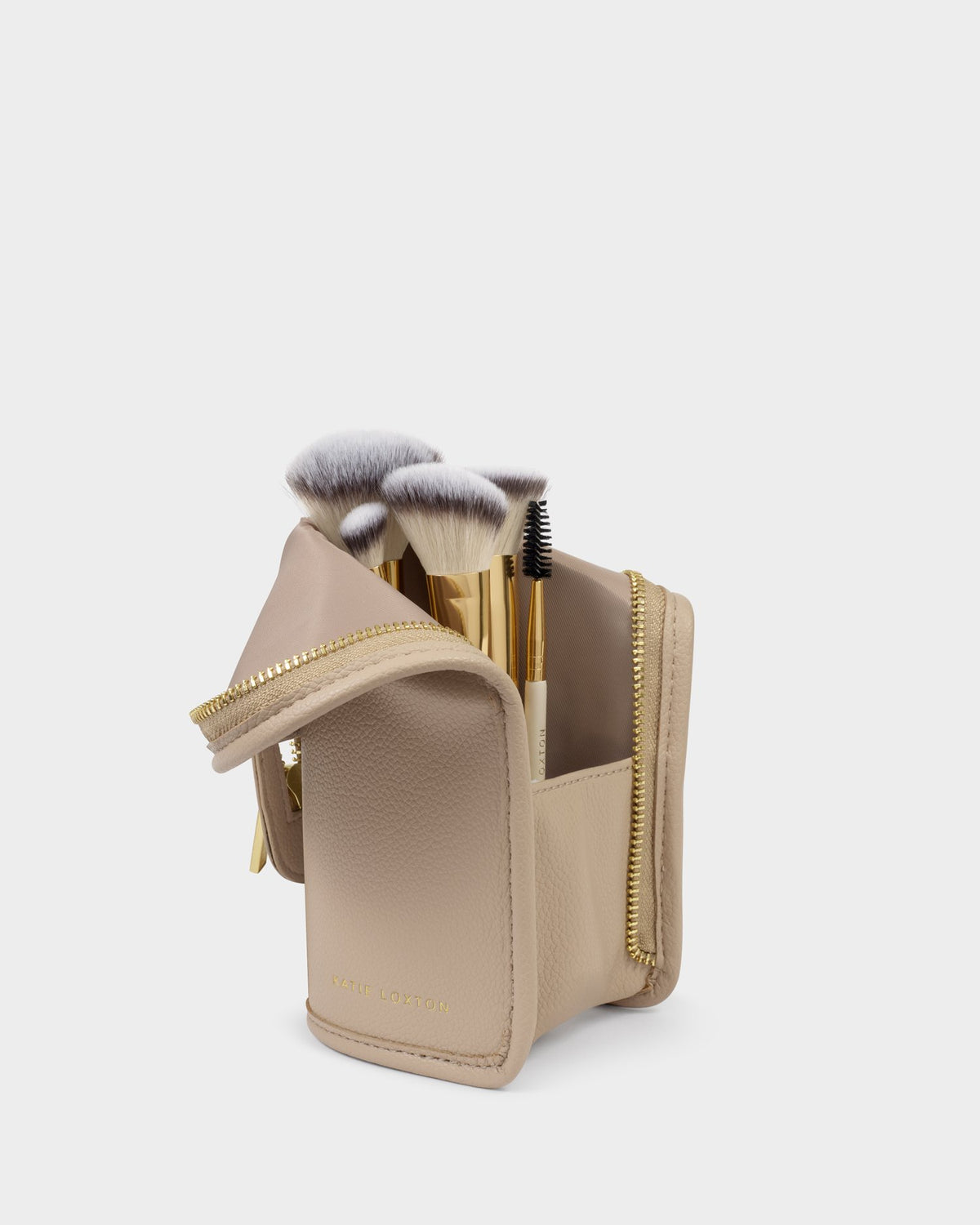KATIE LOXTON - Make up Brush Set - Off white/Light Taupe