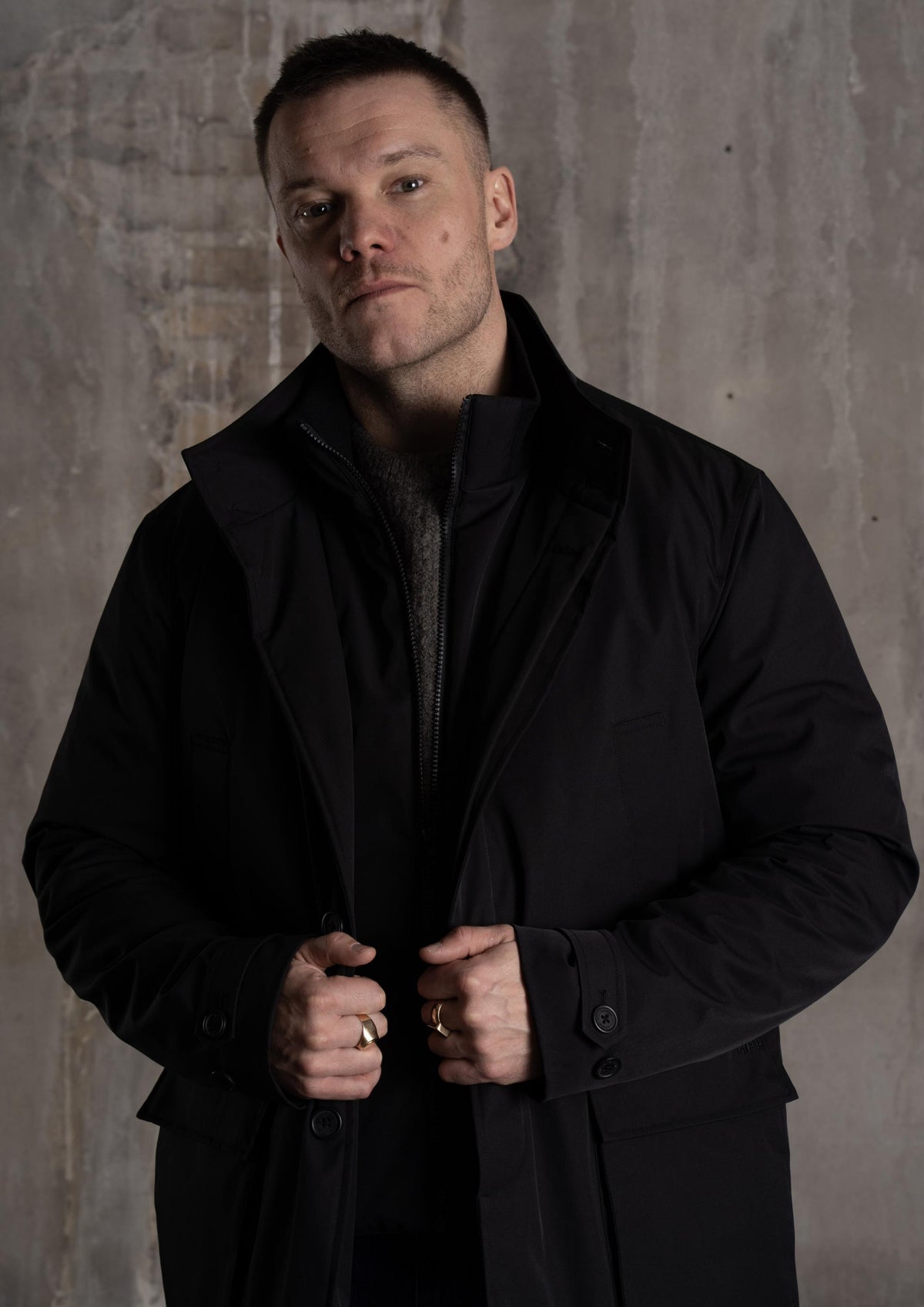 KOPENHAKEN - Logan men jacket - Meteorite
