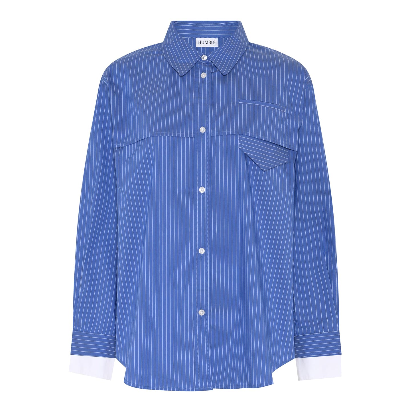 HUMBLE - NoraHBS Shirt - Soft Blue combi