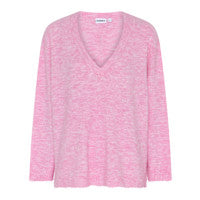 HUMBLE - NinettHBS Oversize pullover - Soft pink melange