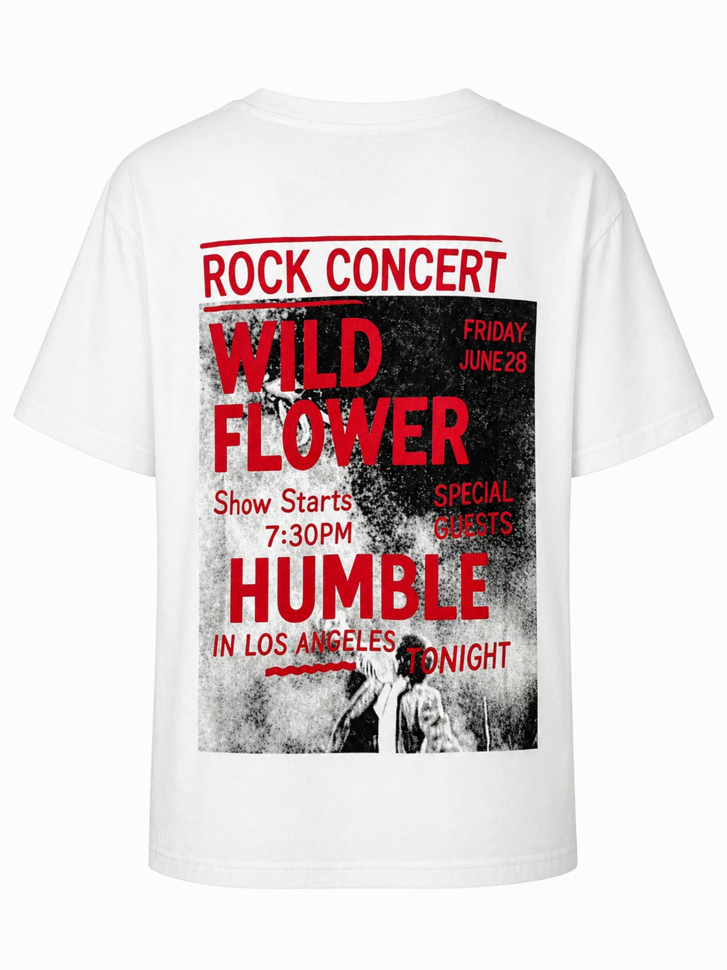 HUMBLE - OONAHBS TEE - White combi