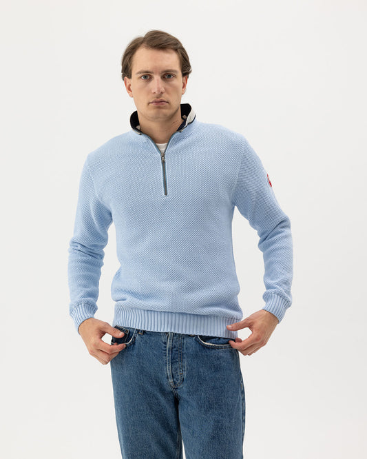 HOLEBROOK - Classic Windproof Zip - Pale Blue