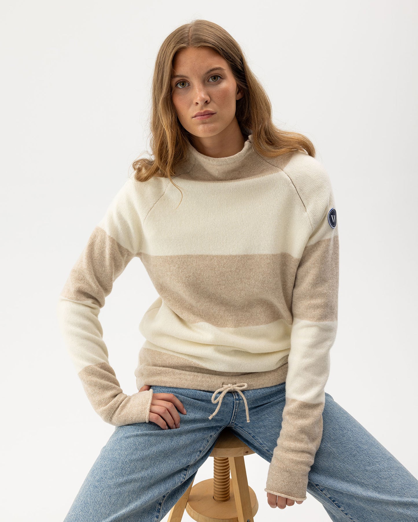 HOLEBROOK - Martina Windproof - Sand/Off white