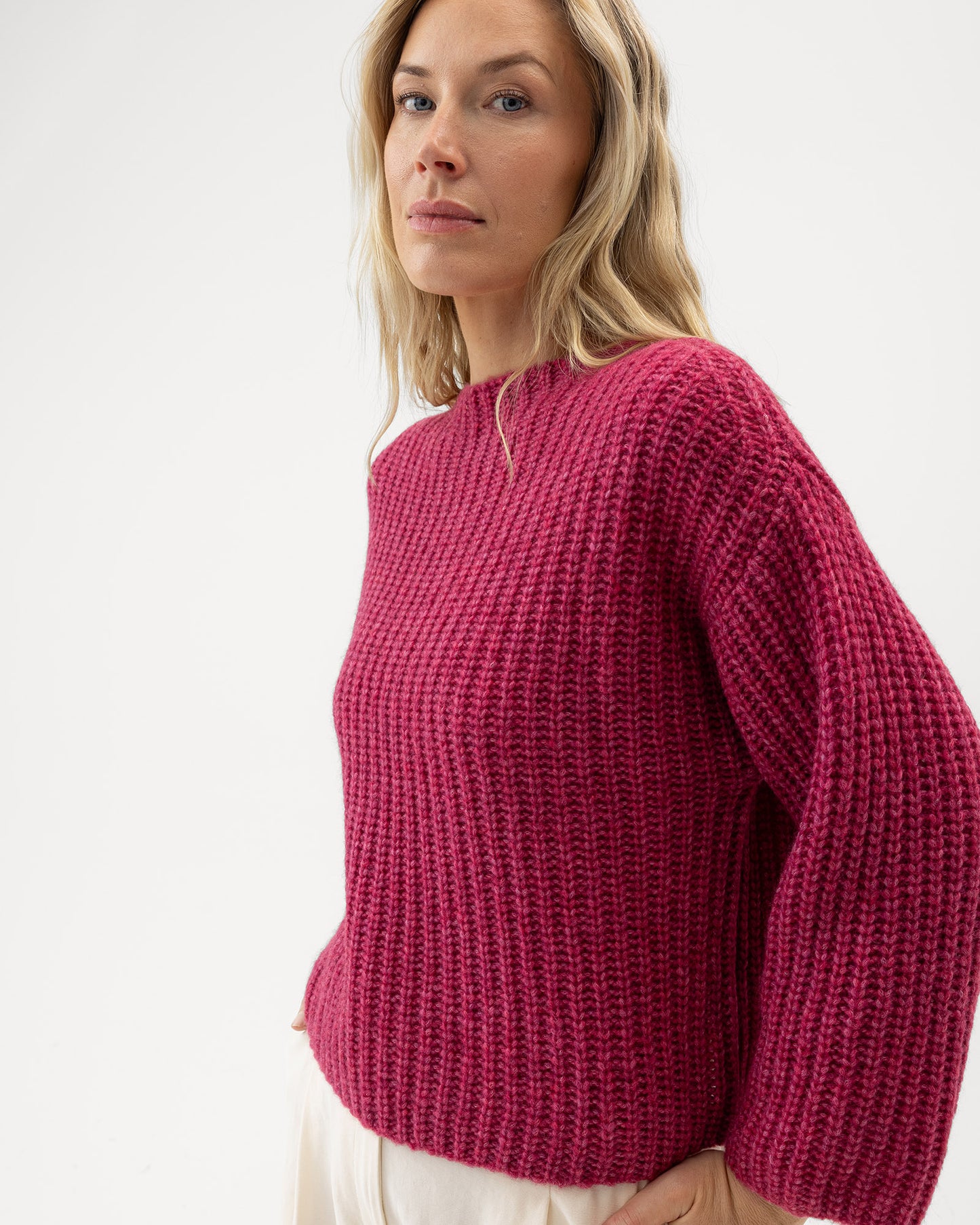 HOLEBROOK - Cajsa Sweater - Mulberry